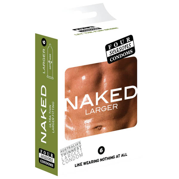 Naked Larger Fitting Condoms Love Vibe