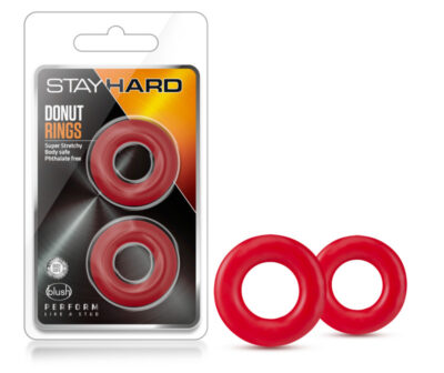 Stay Hard Donut Rings