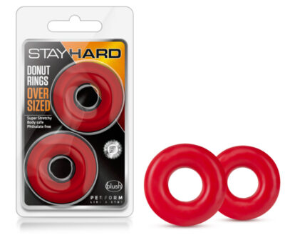 Stay Hard - Donut Rings Oversized