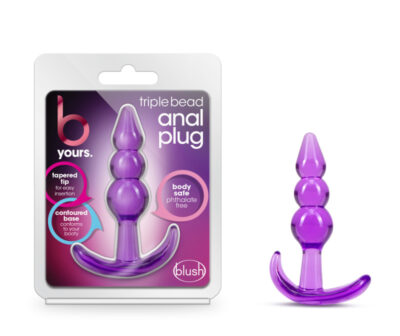 B Yours Triple Bead Anal Plug