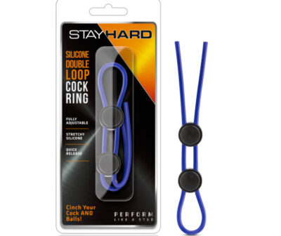 Stay Hard - Silicone Double Loop Cock Ring