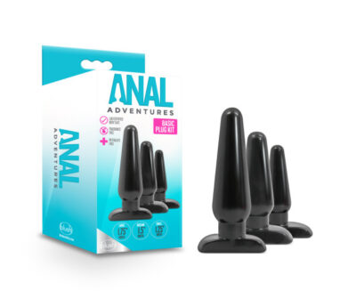 Anal Adventures Basic Plug Kit