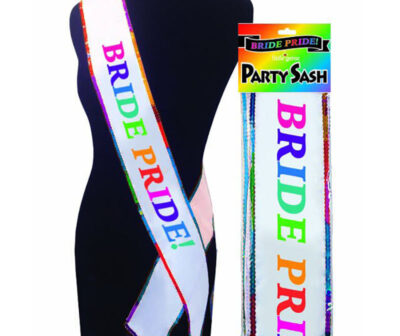 Bride Pride Party Sash