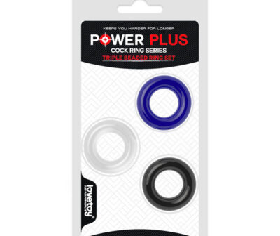 Power Plus Triple Donut Ring Set