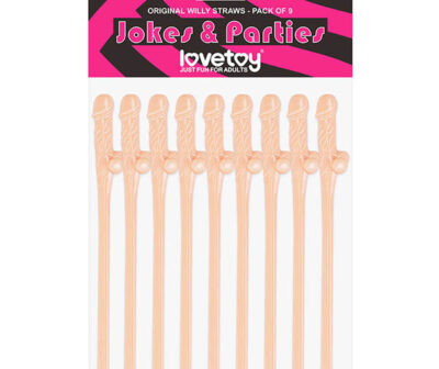 Jokes & Parties Original Willy Straws