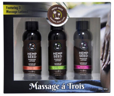 Hemp Seed Massage A Trois