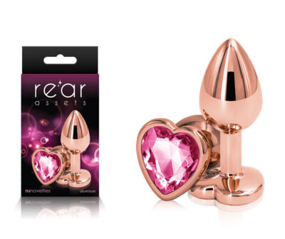 Rear Assets Rose Gold Heart Small