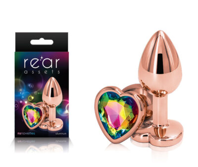 Rear Assets Rose Gold Heart Small