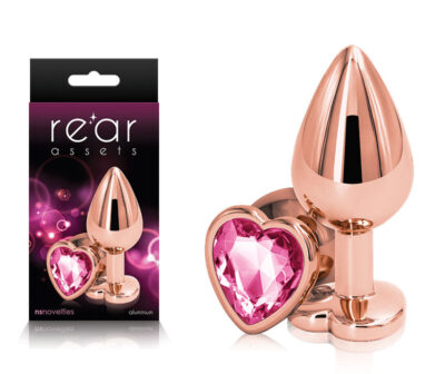 Rear Assets Rose Gold Heart Medium