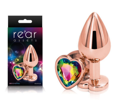 Rear Assets Rose Gold Heart Medium