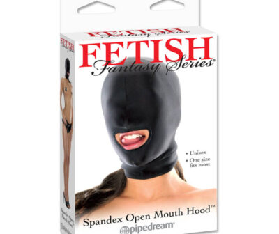 Fetish Fantasy Series Spandex Open-Mouth Hood