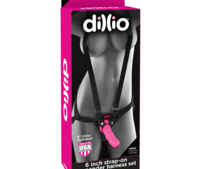 Dillio 6'' Strap-On Suspender Harness Set