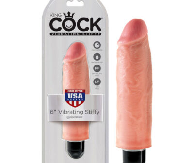 King Cock 6'' Vibrating Stiffy