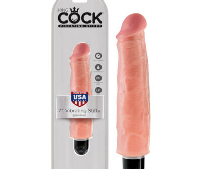 King Cock 7'' Vibrating Stiffy