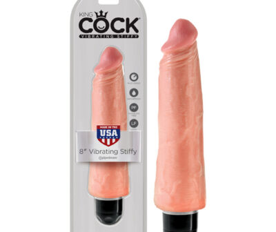 King Cock 8'' Vibrating Stiffy