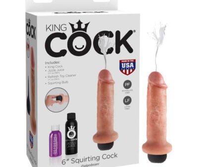 King Cock 6'' Squirting Cock