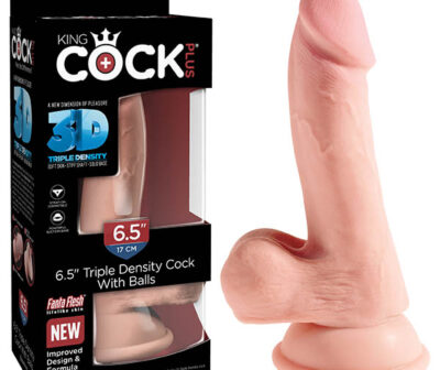 King Cock Plus 6.5'' Triple Density Cock with Balls