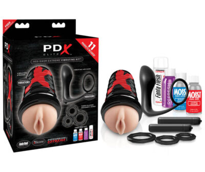 PDX Elite Ass-gasm Vibrating Kit