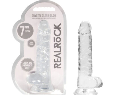 RealRock 7'' Realistic Dildo With Balls