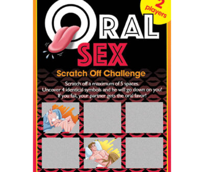 Sexy Scratcher - Oral Sex Challenge