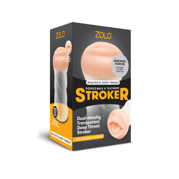 Zolo Realistic Deep Throat Stroker