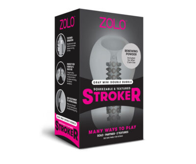 Zolo Grey Mini Double Bubble Stroker