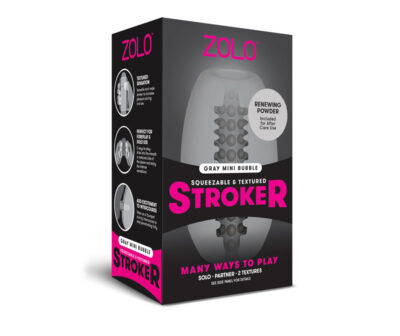 Zolo Grey Mini Bubble Stroker